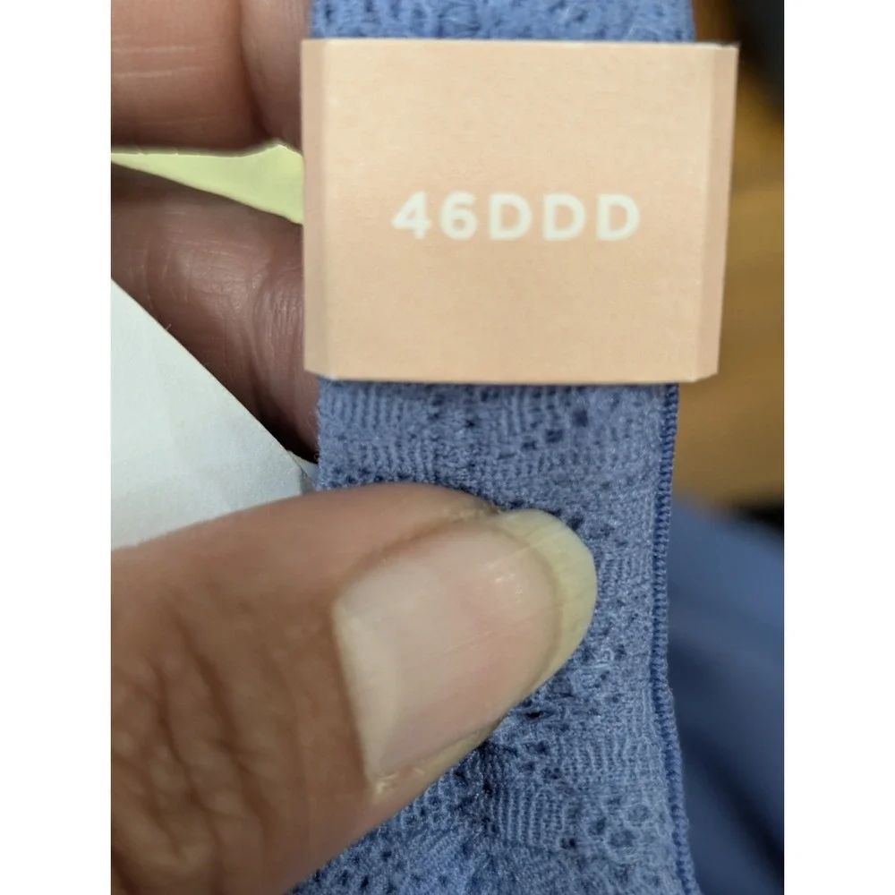 NEW‎ Cacique Boost Plunge Underwire Bra 46DDD PURPLE